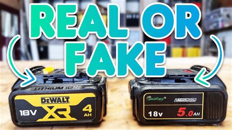 are fake dewalt batteries any good